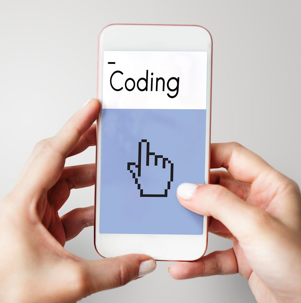 Web design programming hand cursor icon