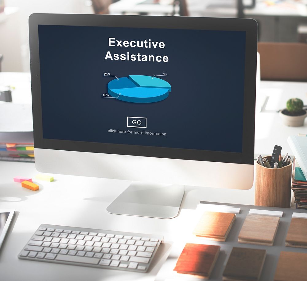 Executive Assistance Corporate Business Web Online Concept