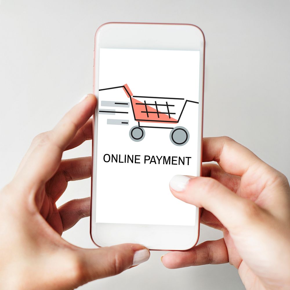 Online Shopping Online Payment Concept