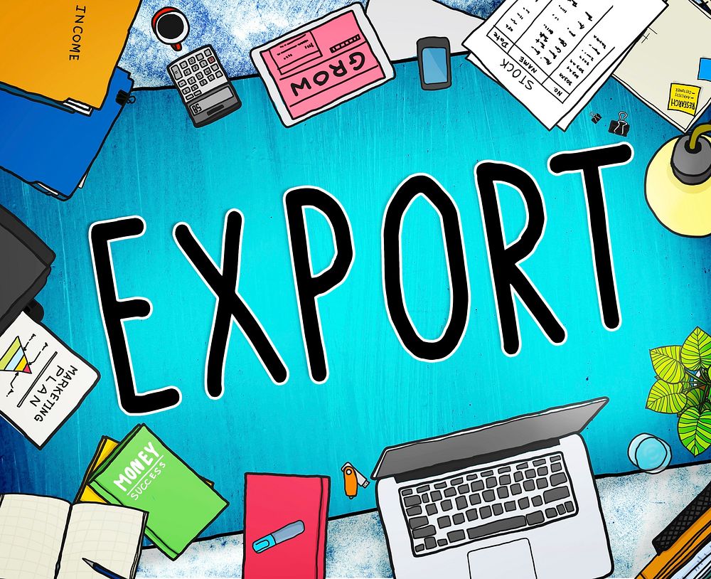 Export Import Logistics Transportation Freight Concept