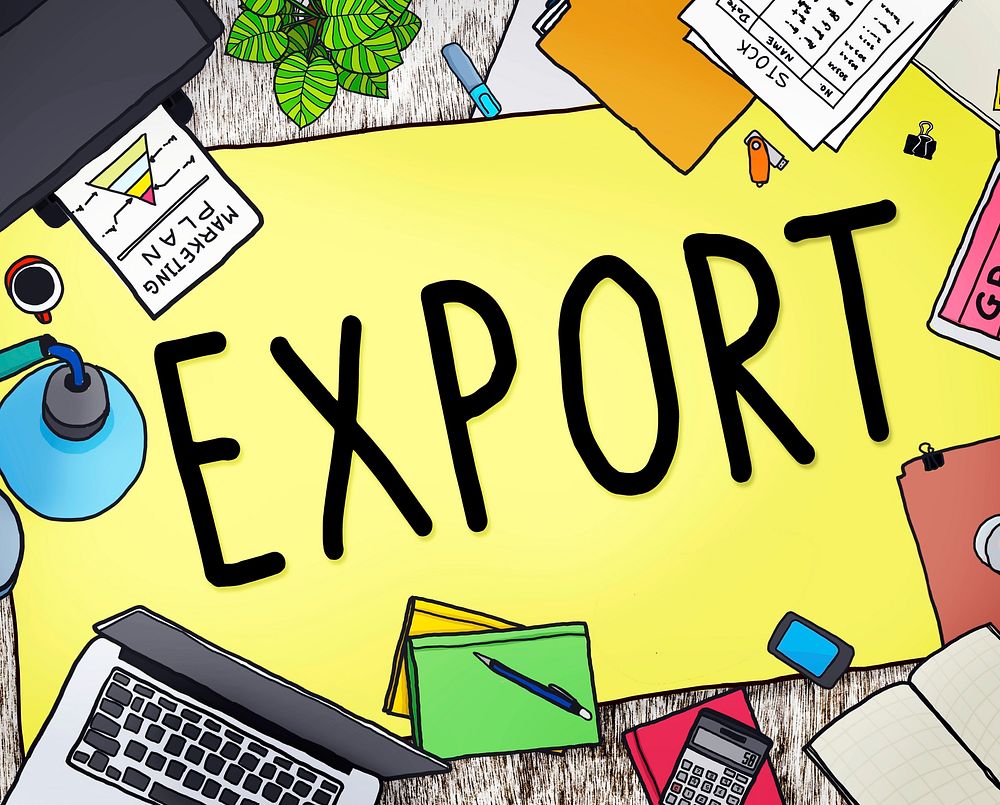 Export Import Logistics Transportation Freight Concept