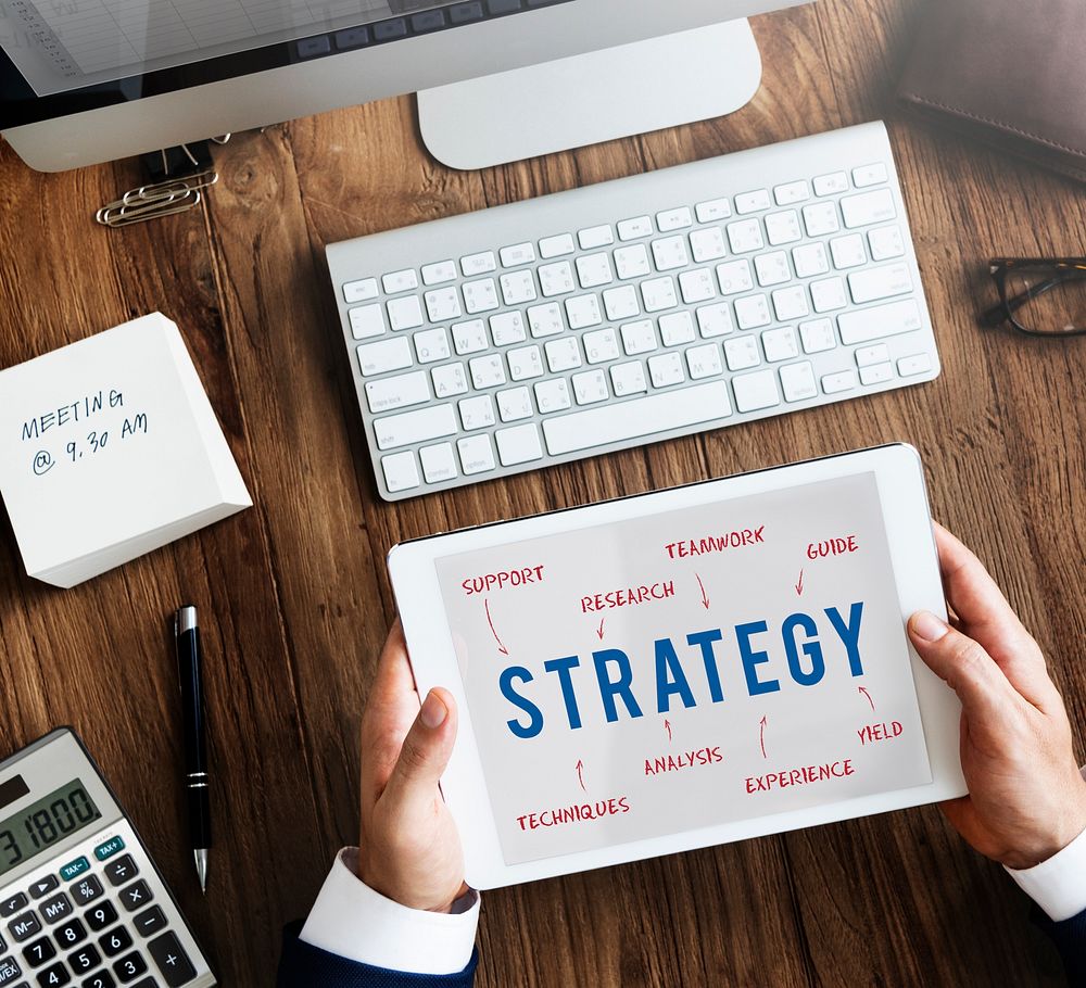 Strategy Business Company Strategy Marketing Concept