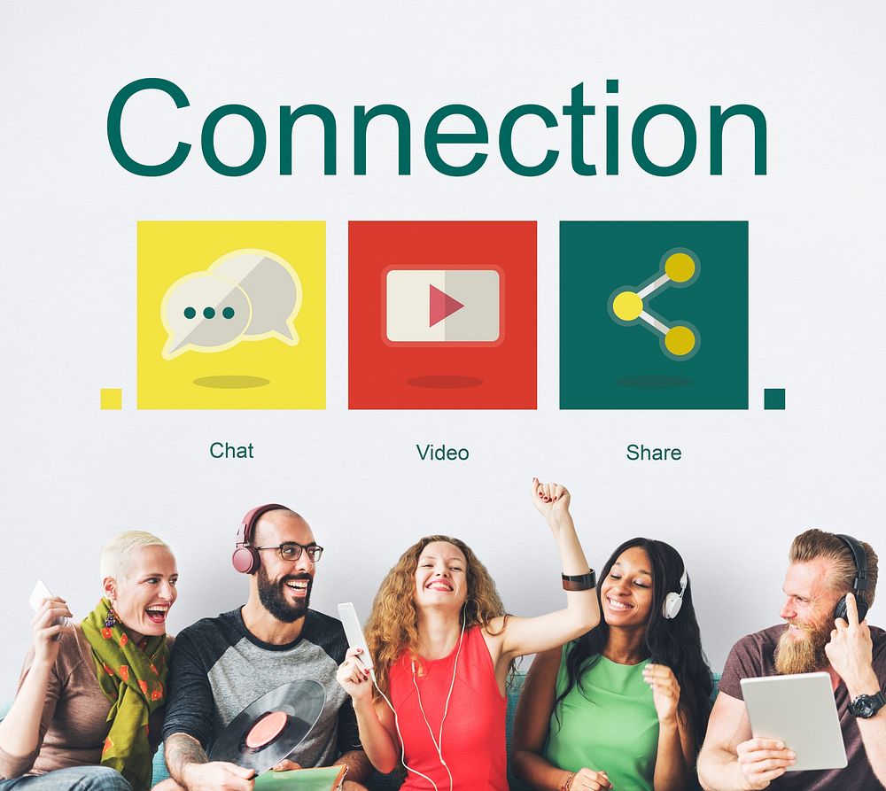 Connection Social Network Internet Concept