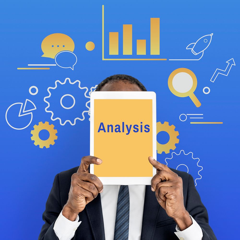 Business Strategy Management Analysis Illustration
