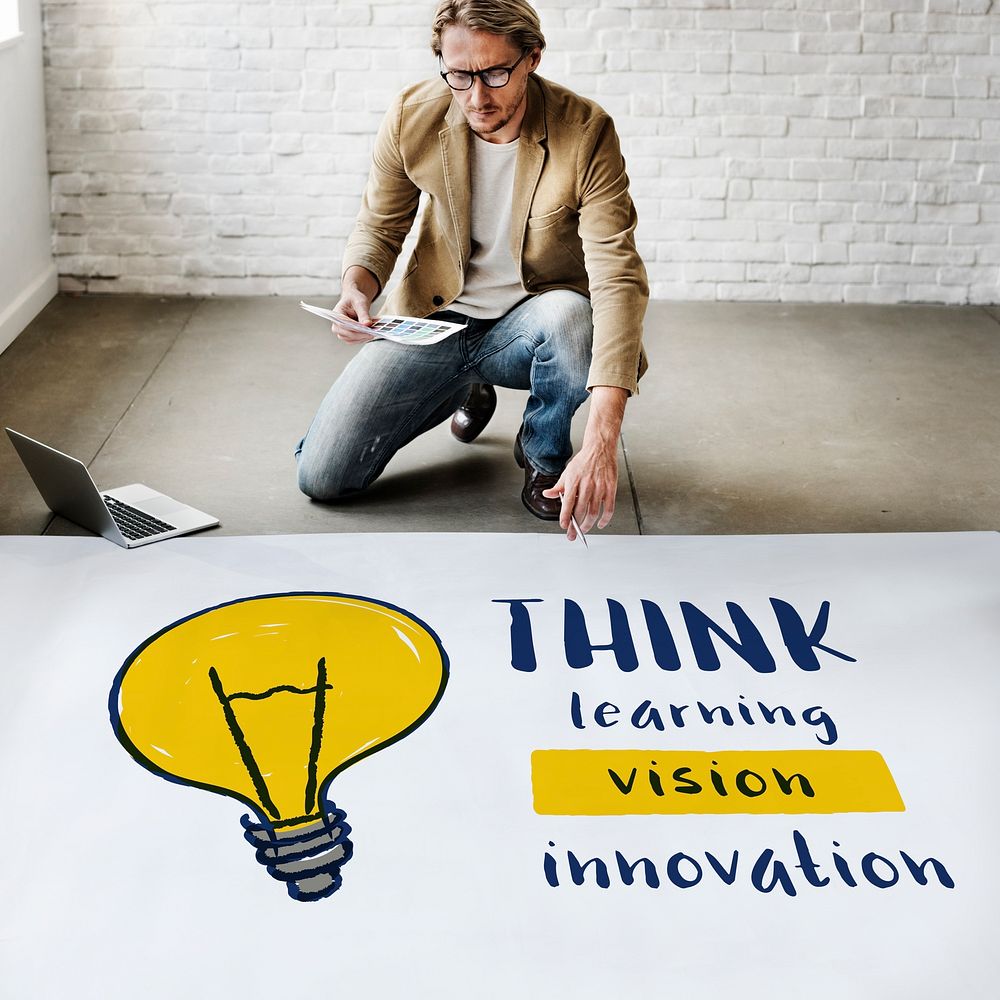 Creative Think Invention Inspiration Concept
