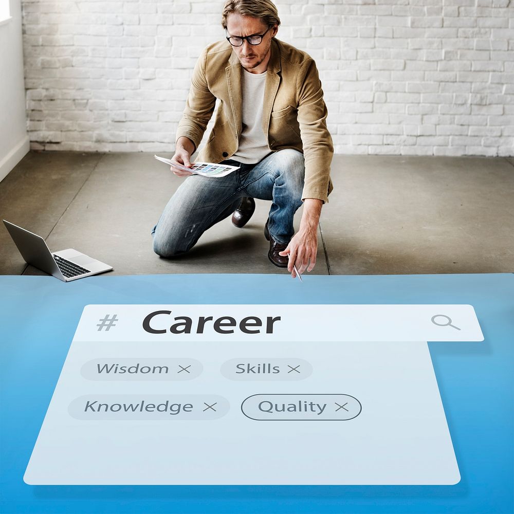 Career Experience Knowledge Skils Graphic Words
