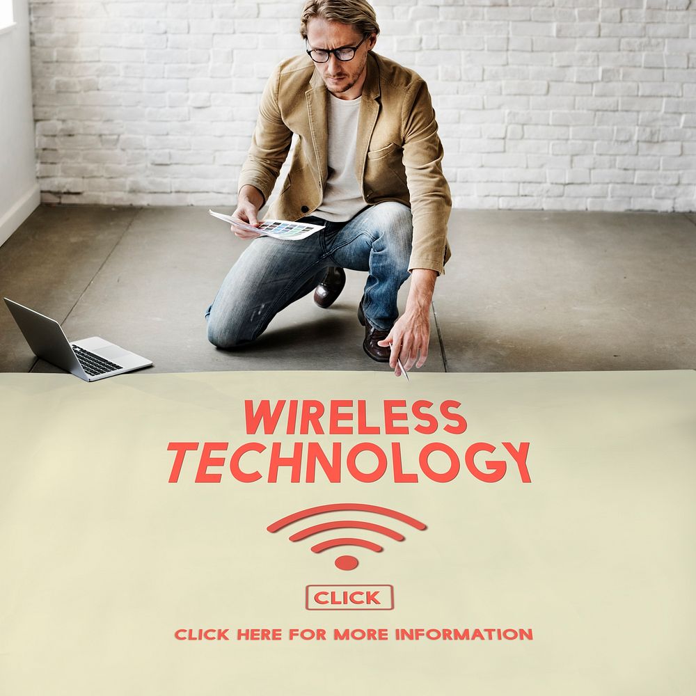 Wireless Technology Online Internet Concept