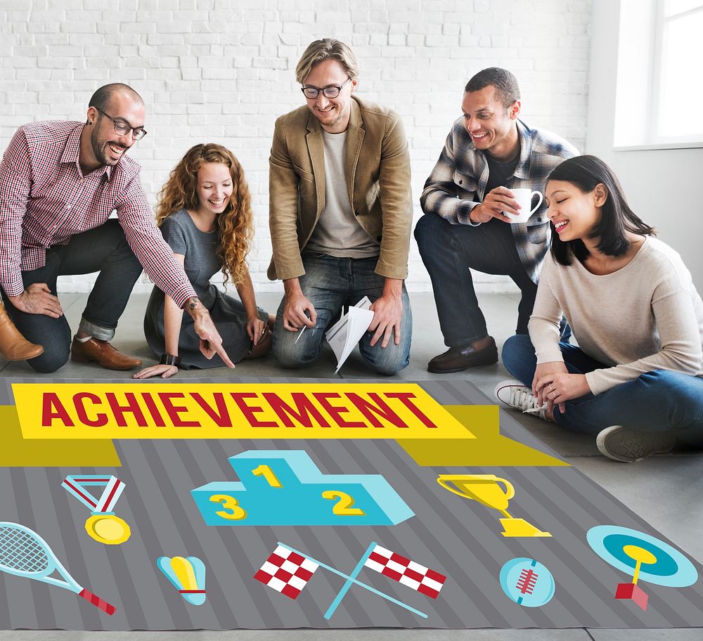 Achievement Accomplishment Vision Development Concept