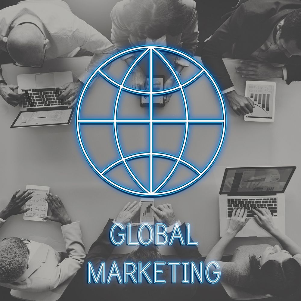 Global World Business Marketing Graphic Icon Concept