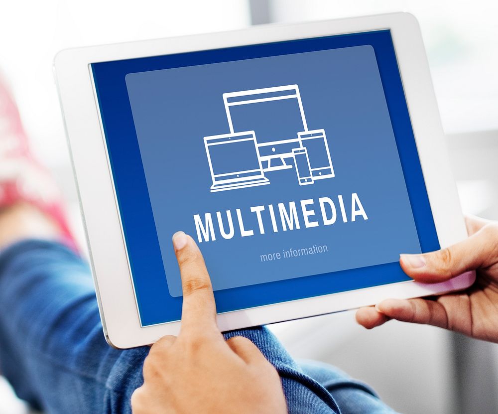 Multimedia Digital Design Innovation Computer Concept