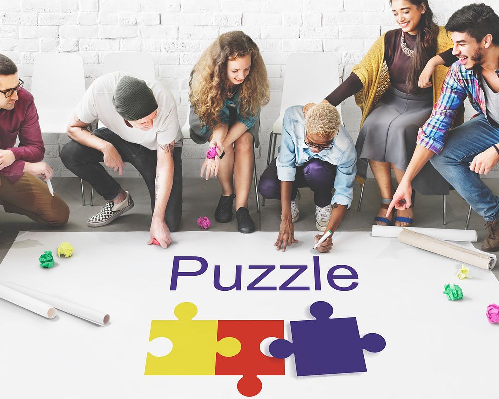 Puzzle Partnership Cooperation Connection Concept
