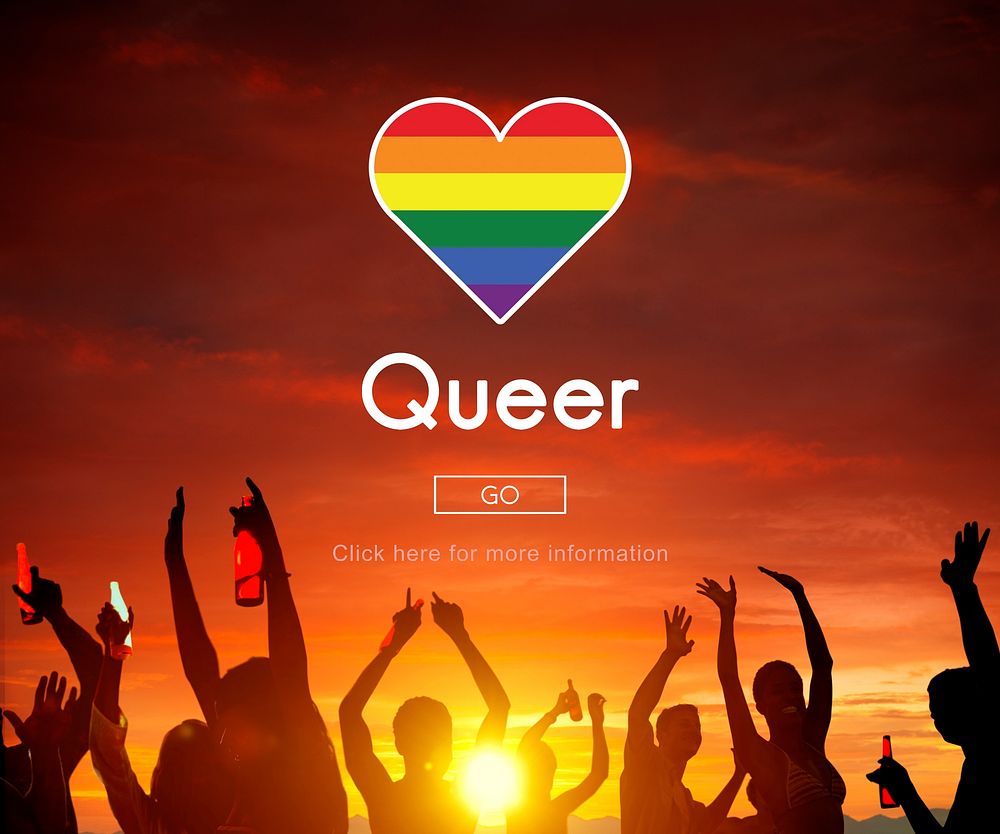 Queer LGBT Lesbian Gay Bisexual Transgender Concept