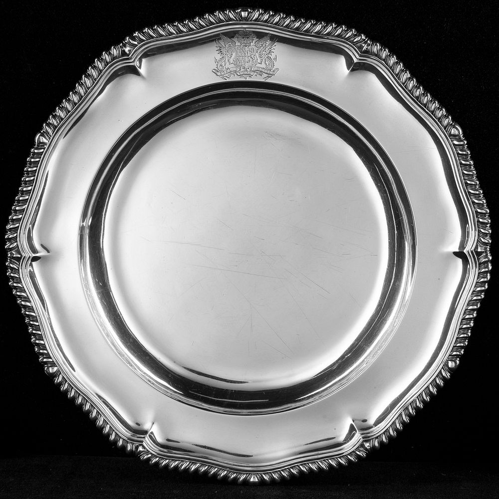 Holiday Traditions, Charleston Dining Room Six lobed rim with gadrooned border and crest.. Original from the Minneapolis…