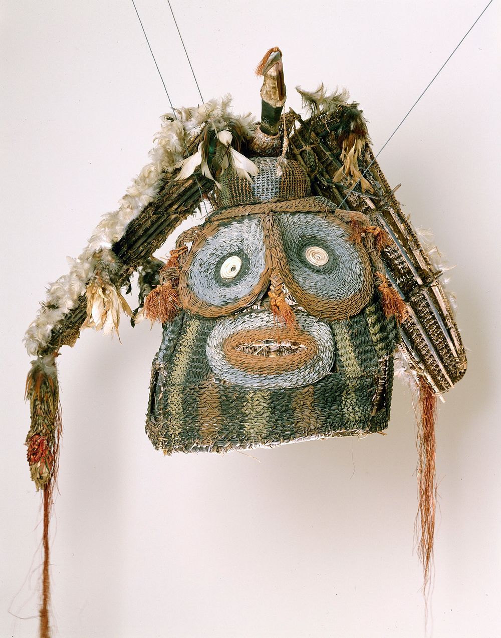 Dance Mask with Bird Totem. Original from the Minneapolis Institute of Art.