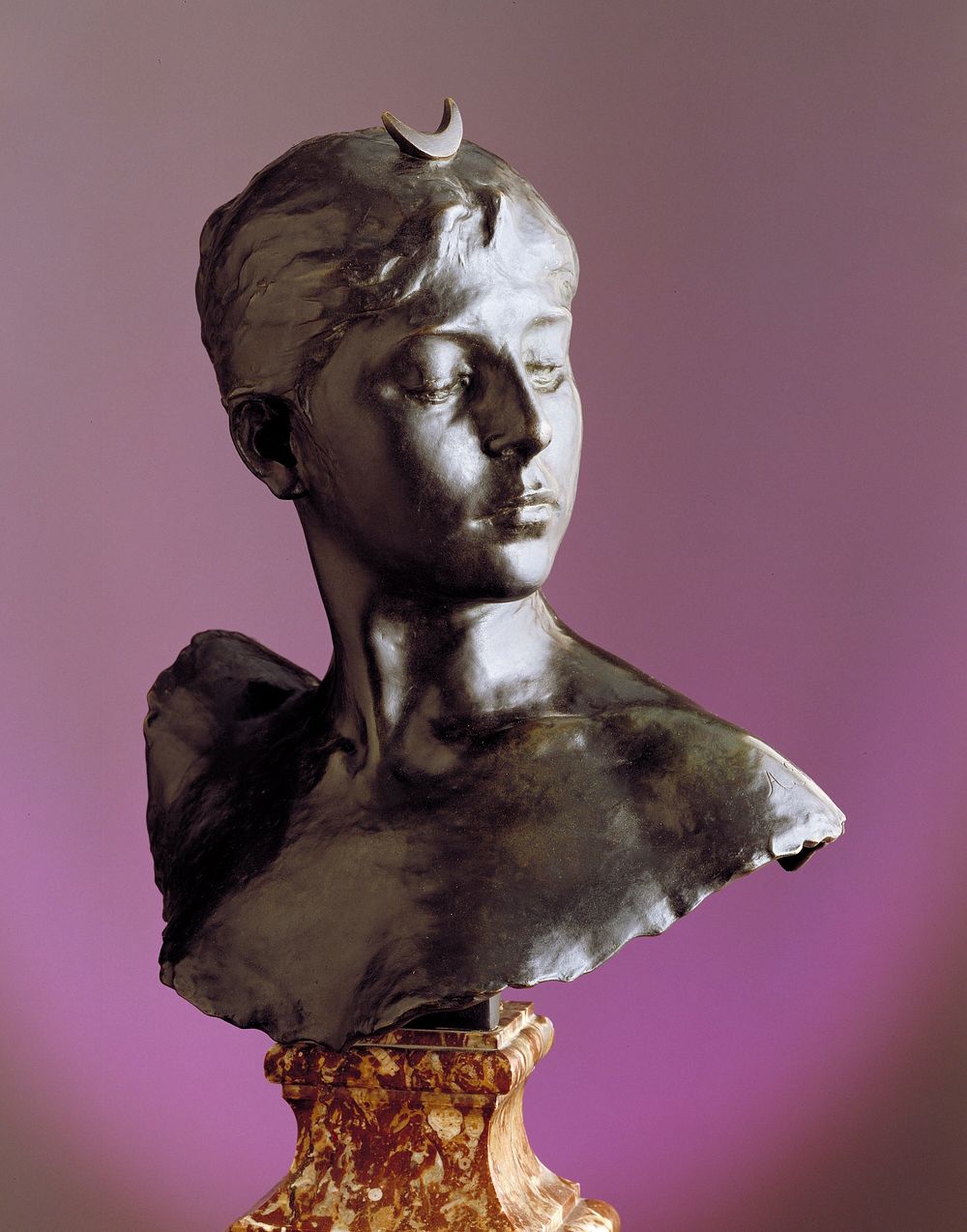 Bust of Diana. Original from the Minneapolis Institute of Art.