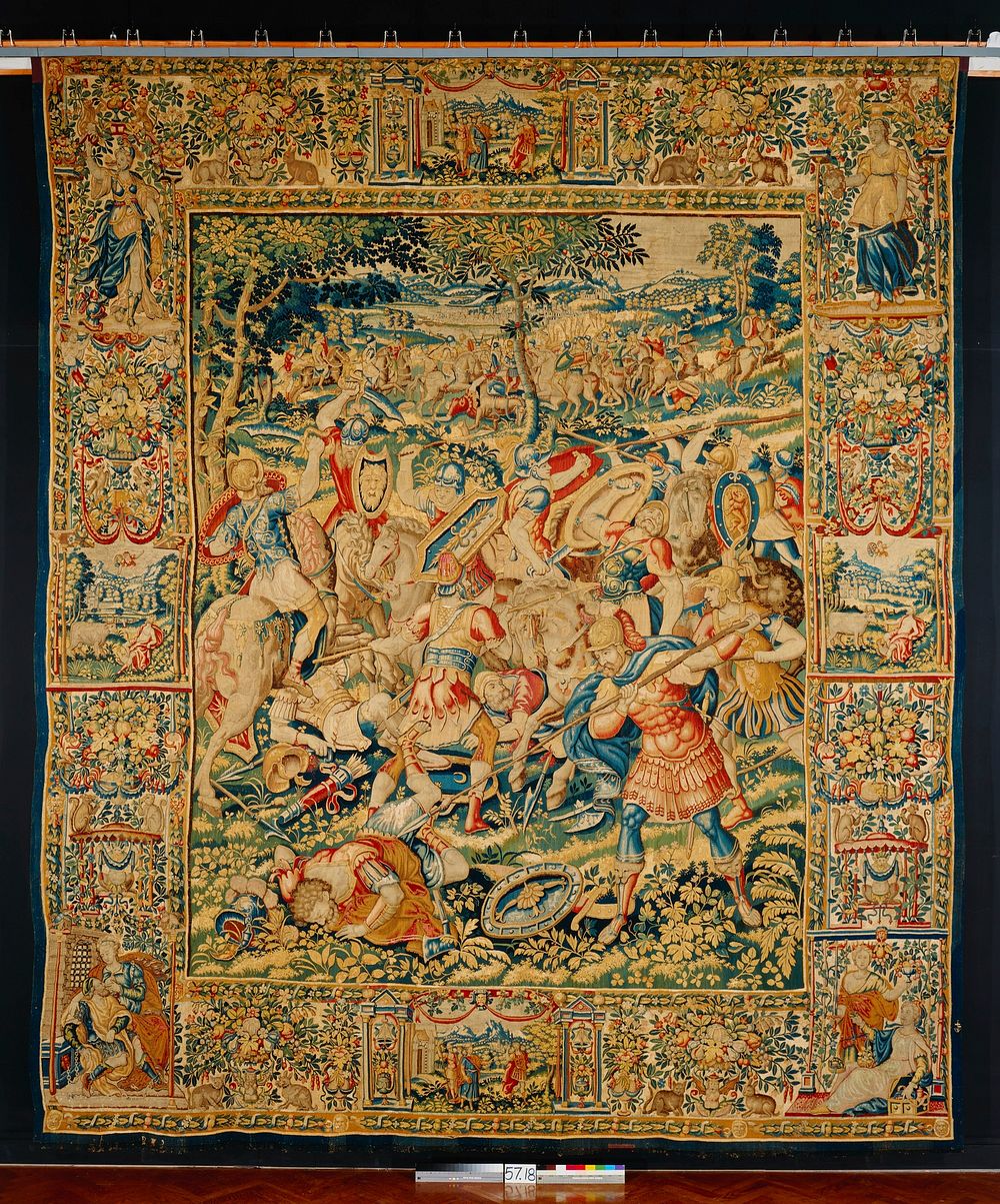 Tapestry; warp undyed wool, 67 Free Photo Illustration rawpixel