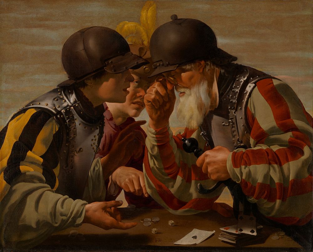 The Gamblers. Original from the Minneapolis Institute of Art.