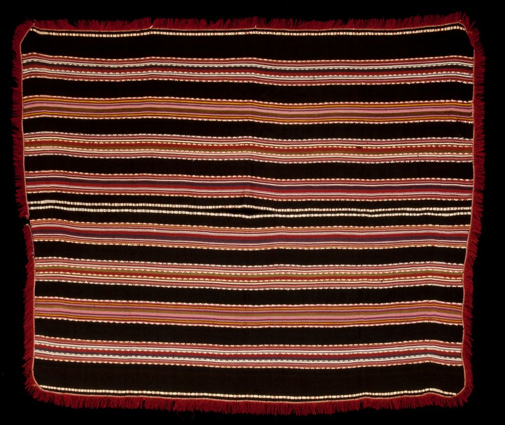 Alpaca, two pieces sewn together. Original from the Minneapolis Institute of Art.