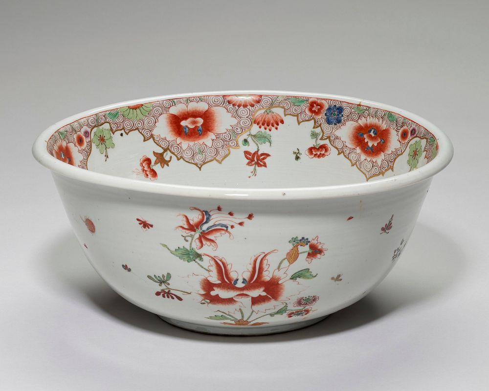 porcelain; with pictures of small animals and flowers underglaze, of Chinese influence.. Original from the Minneapolis…