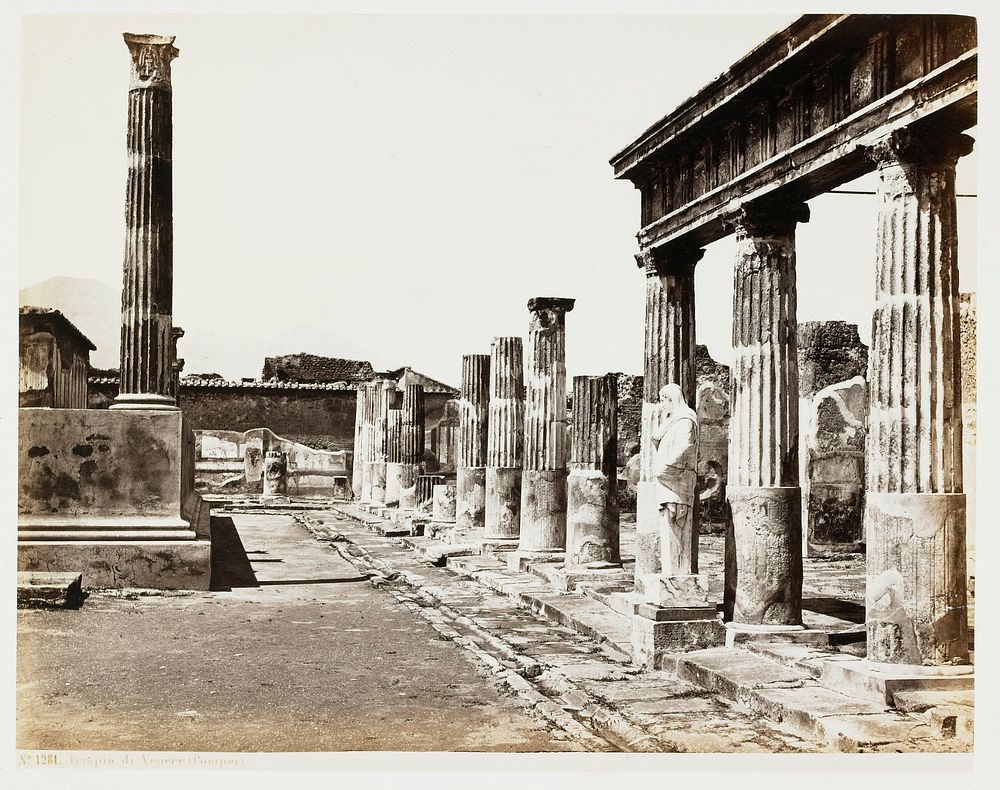Tempio di Venere, Pompei. Original from the Minneapolis Institute of Art.