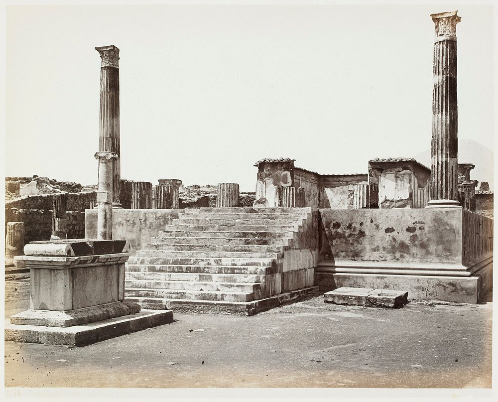 Tempio di Venere, Pompei. Original from the Minneapolis Institute of Art.