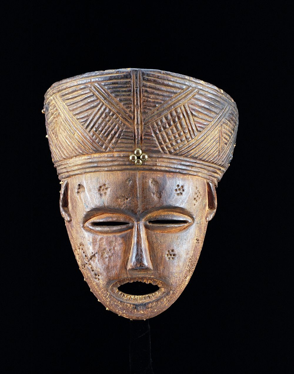 dance mask, Zaire, Tshokweized Lunda Cluster. Original from the Minneapolis Institute of Art.
