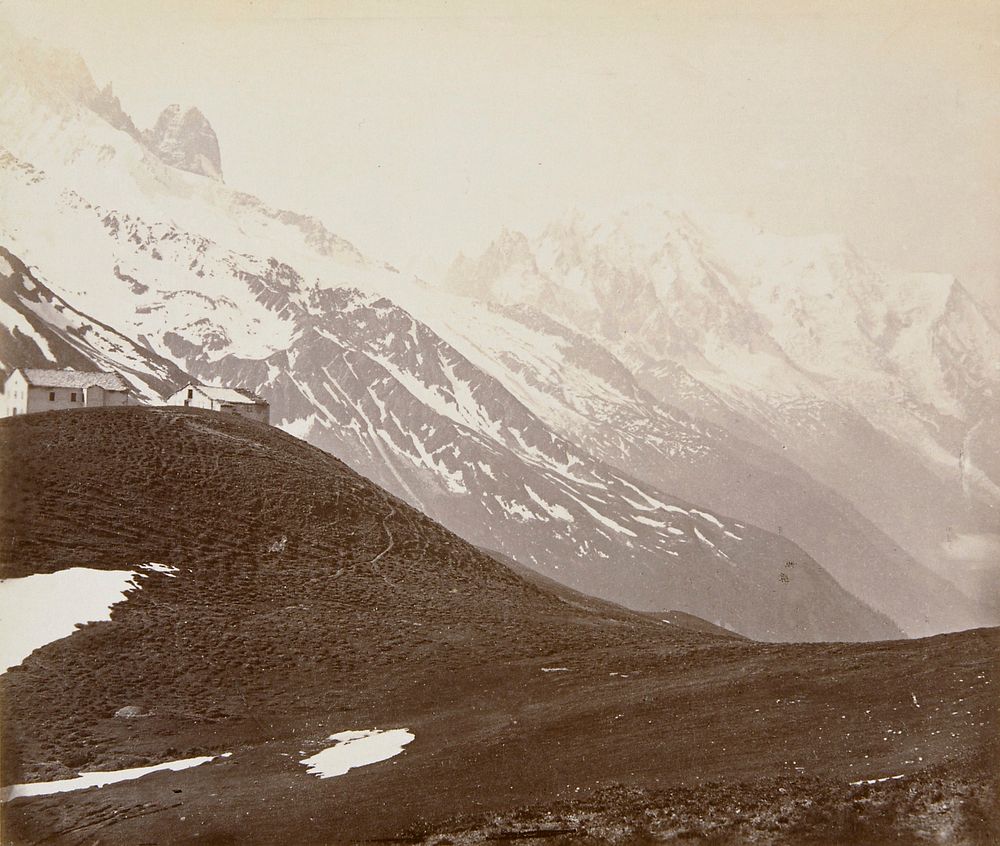 Mont Blanc from Col de Balve. Original from the Minneapolis Institute of Art.