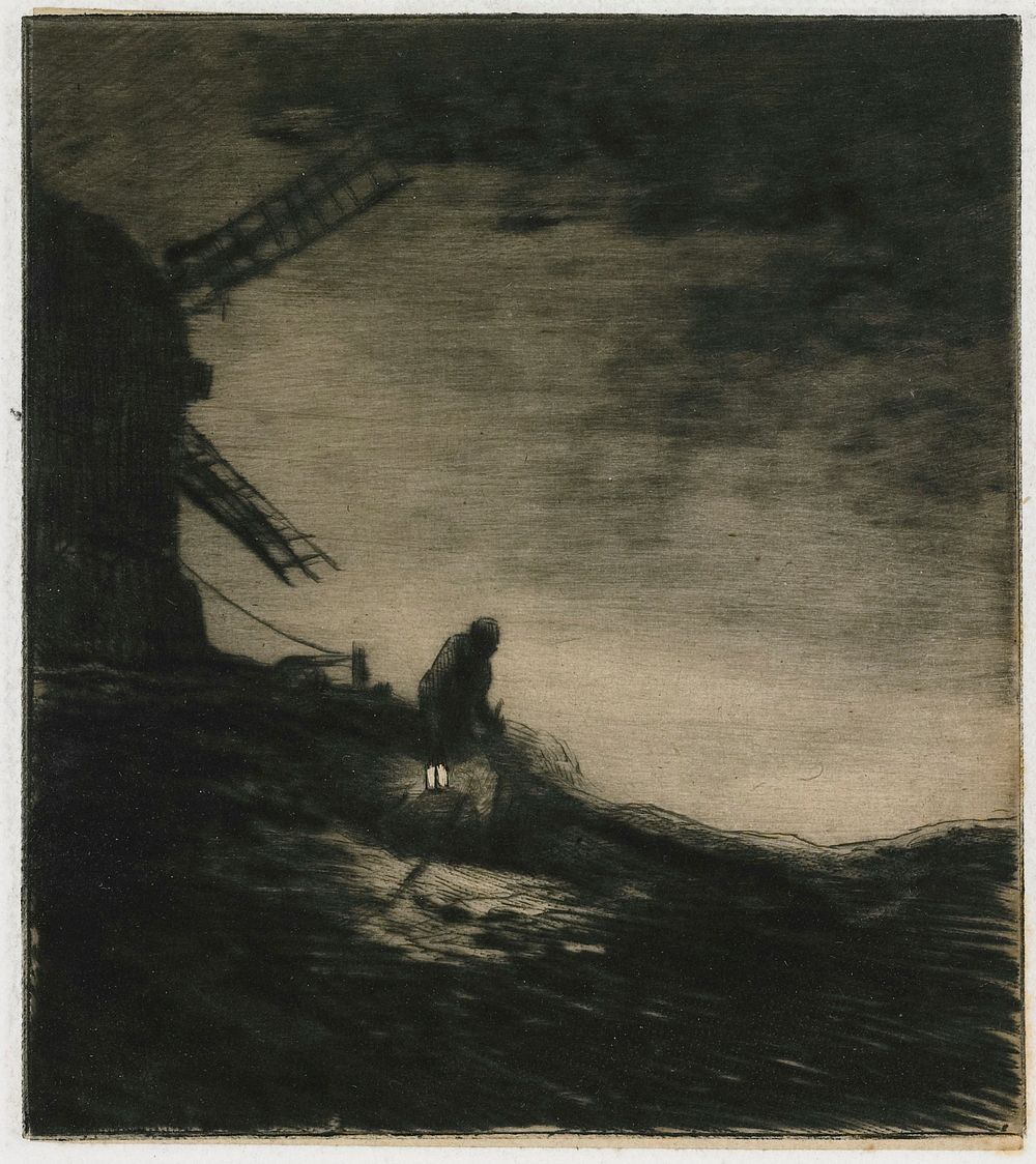 The Mill. Original from the Minneapolis Institute of Art.