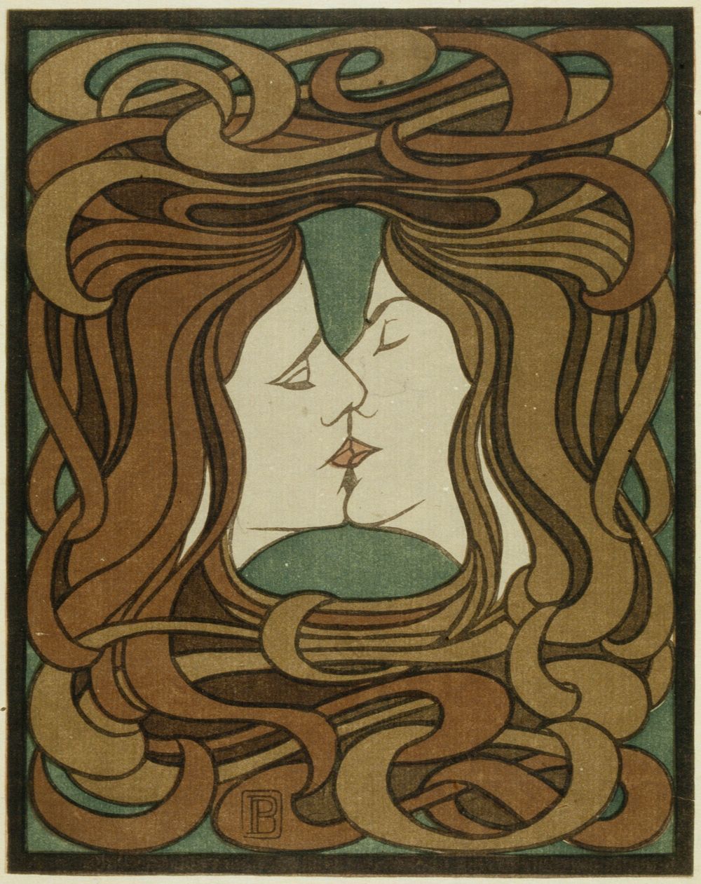 The Kiss. Original from the Minneapolis Institute of Art.