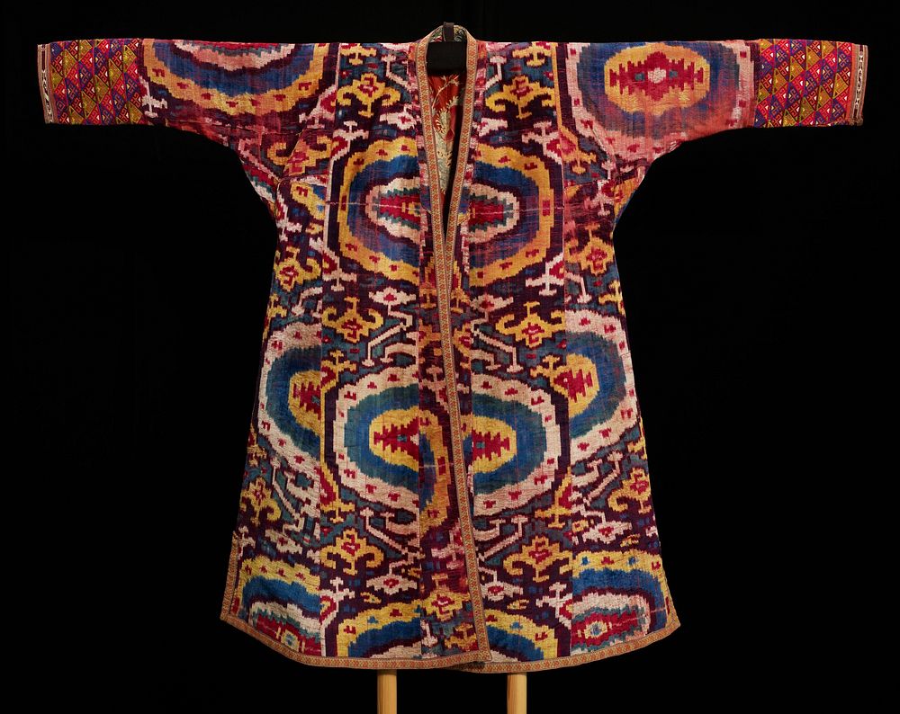 robe; original sleeve ends detatched. Original from the Minneapolis Institute of Art.