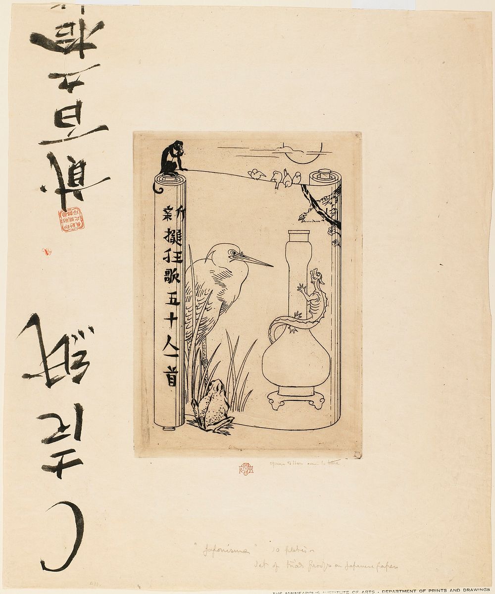 Title Page for "Japonisme". Original from the Minneapolis Institute of Art.