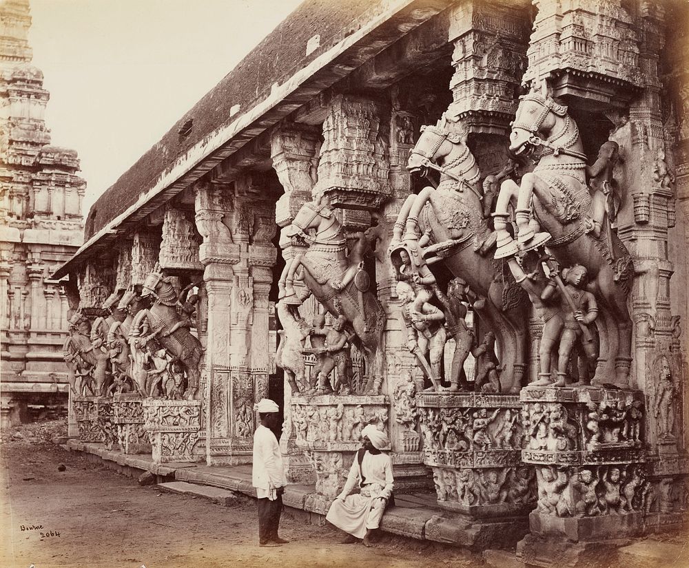 Temple of Vishnu, Trichinopoly, India. Original from the Minneapolis Institute of Art.