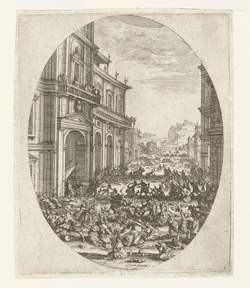 Massacre of the Innocents (2nd plate). Original from the Minneapolis Institute of Art.