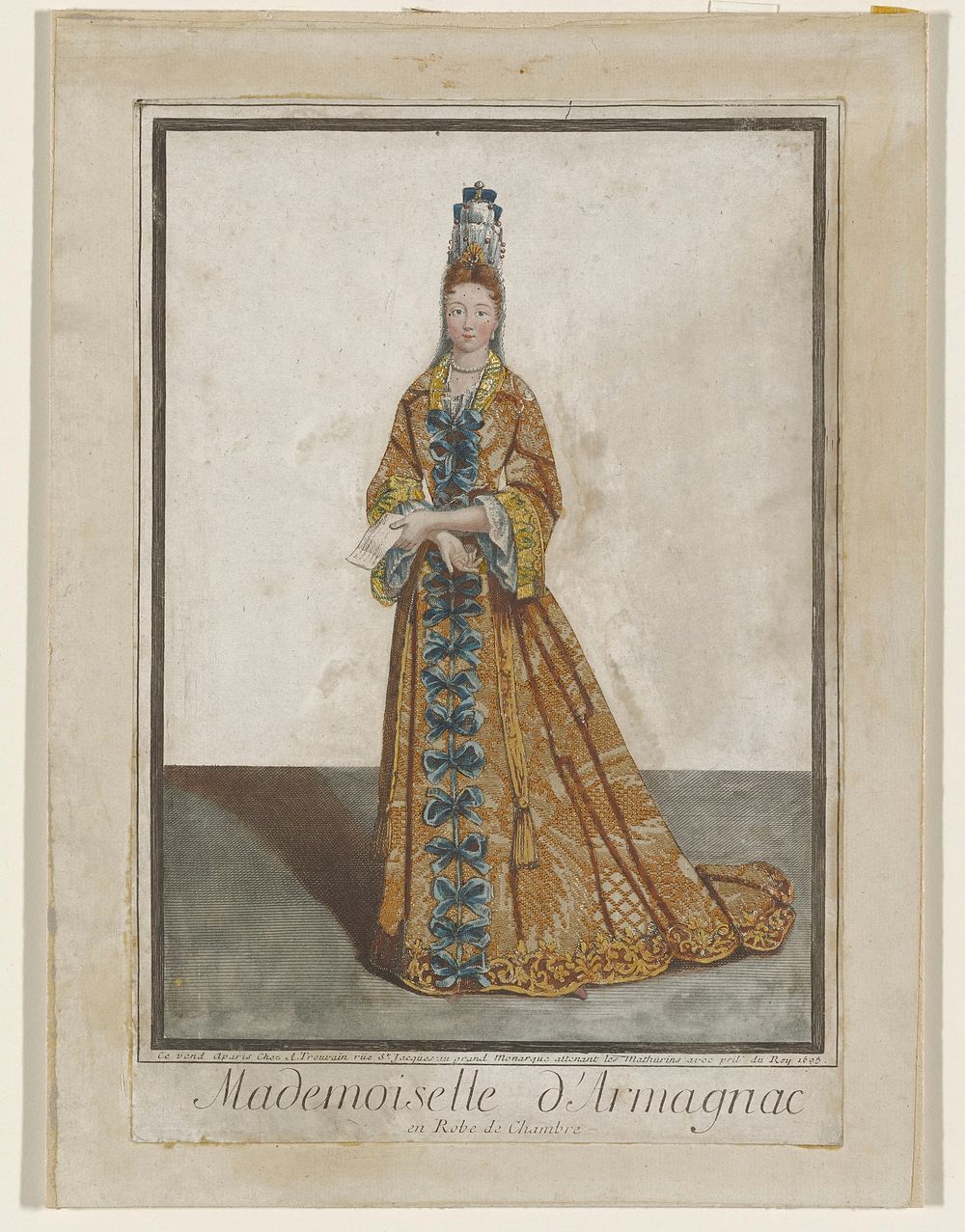 clothered print, dress "clothered". Original from the Minneapolis Institute of Art.