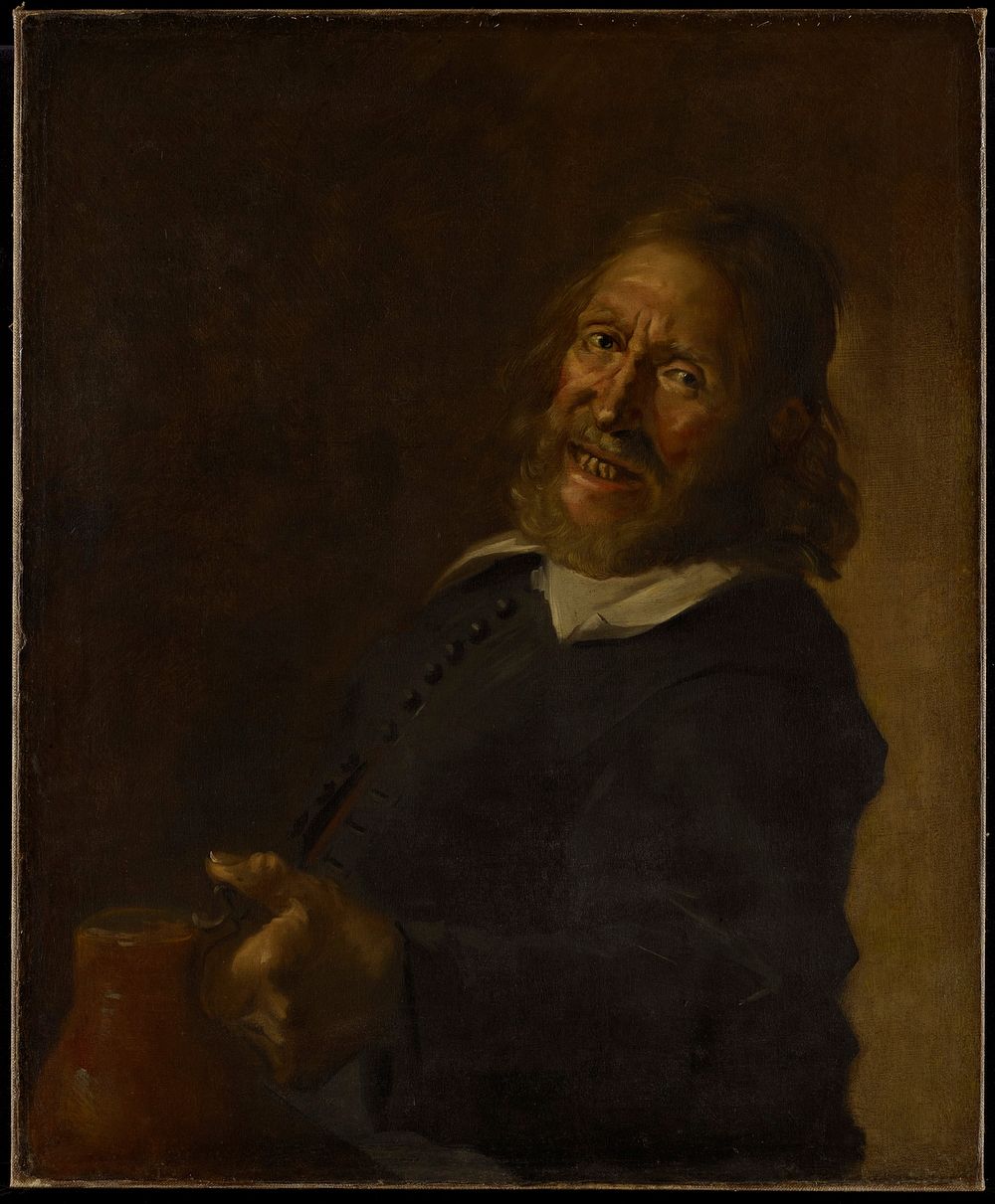The Laughing Toper by Frans Hals. Original from the Minneapolis Institute of Art.