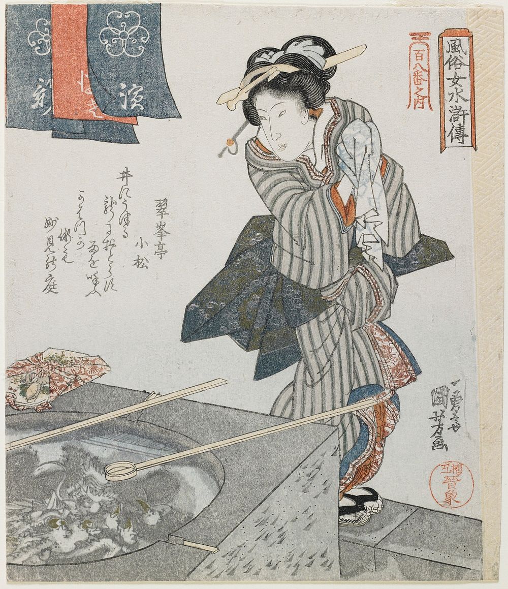 Washing Hands as a Mitare of Gongsun Sheng. Original from the Minneapolis Institute of Art.