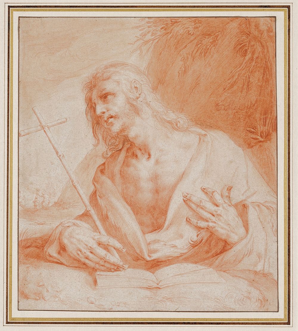 Saint John the Baptist. Original from the Minneapolis Institute of Art.