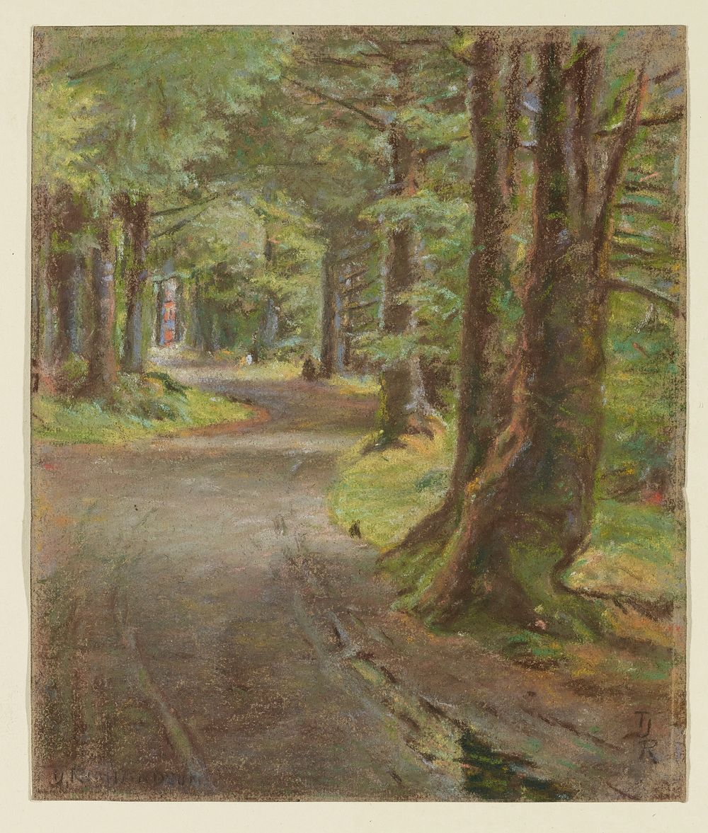 Indian River Walk, Lover's Lane. Original from the Minneapolis Institute of Art.