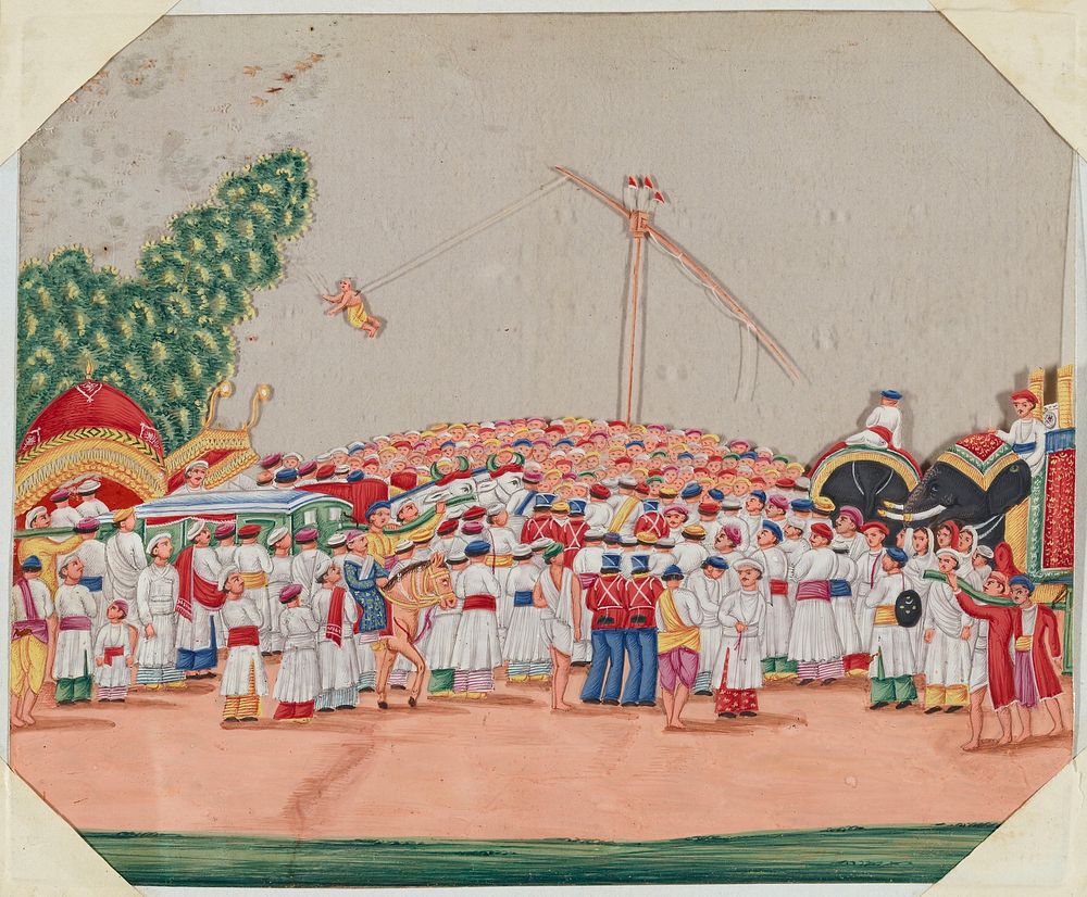 A Hook Swinging Festival. Original from the Minneapolis Institute of Art.