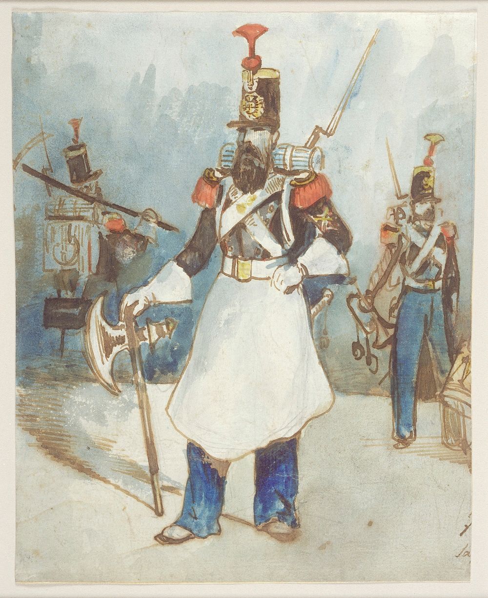 French Sapper. Original from the Minneapolis Institute of Art.