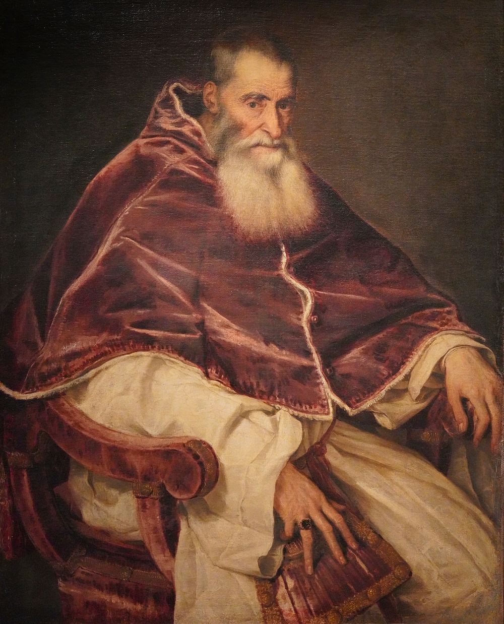 Pope Paul III (Titian - National Museum of Capodimonte) 