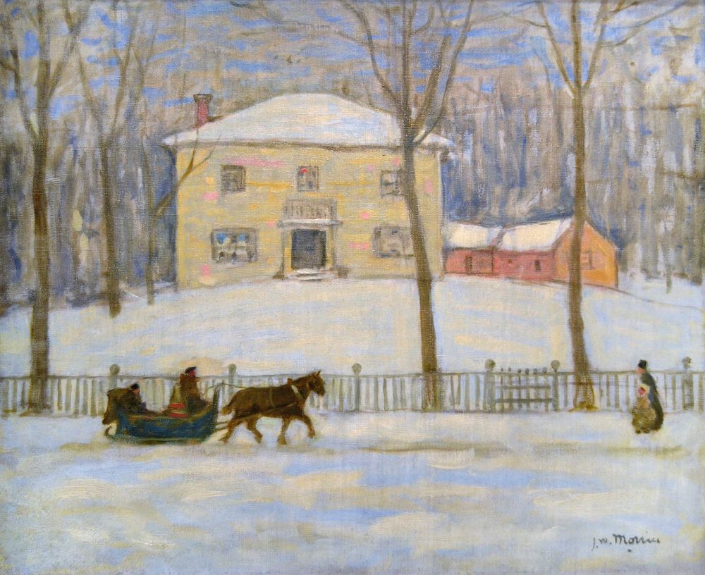 Morrice-La veille maison Holton a Montreal