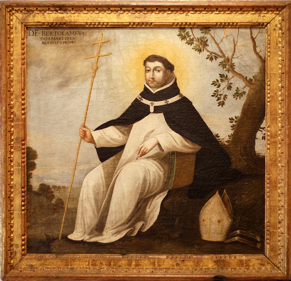 Brother Bartholomew of the Martyrs, bishop of Braga, by António André (1618-25). Museu de Aveiro, Portugal.