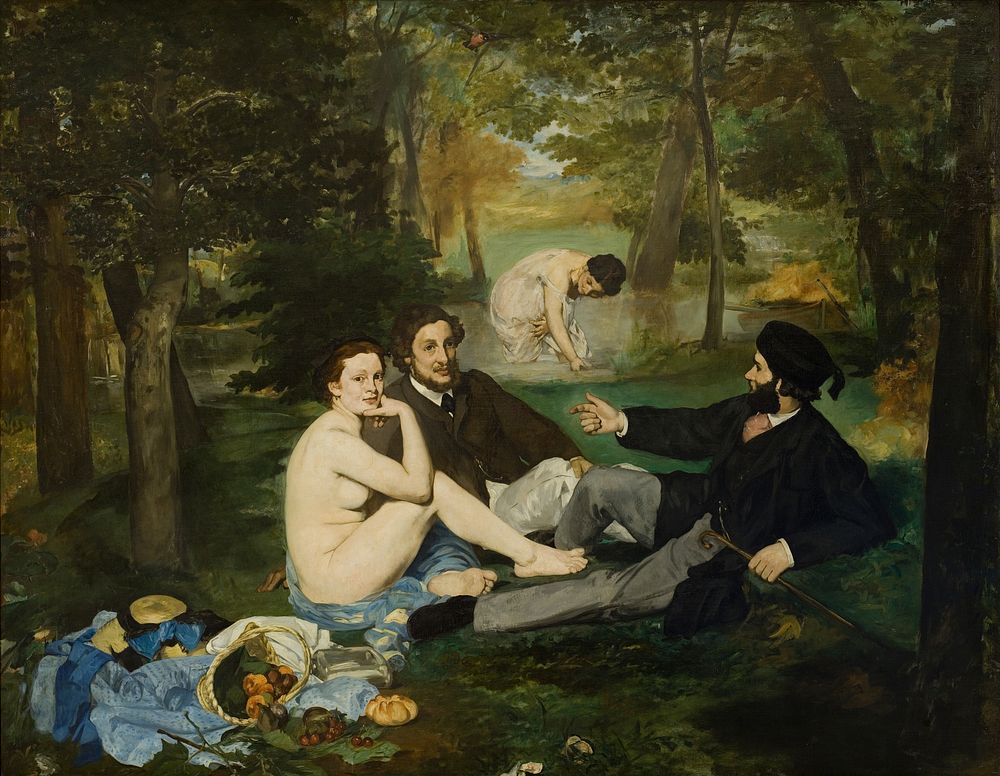 Edouard Manet - Luncheon on the Grass 
