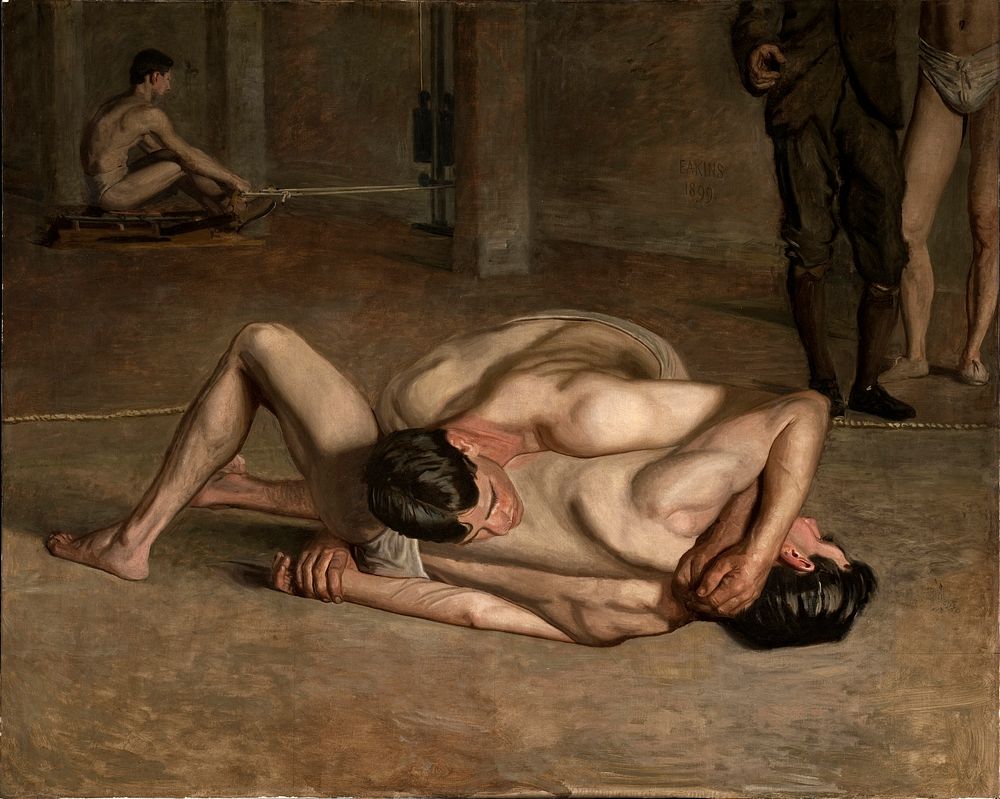 Eakins, Thomas - Wrestlers 1899