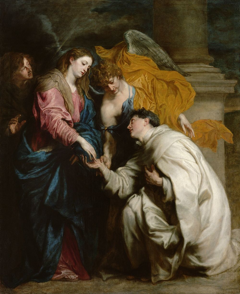 Anton van Dyck - The Vision of the Blessed Hermann Joseph - Google Art Project