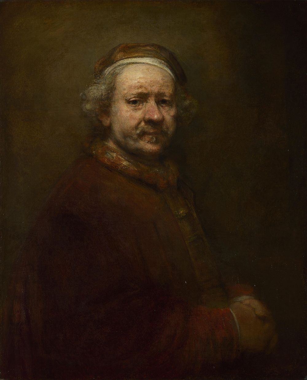 Rembrandt van Rijn's Self Portrait at the Age of 63