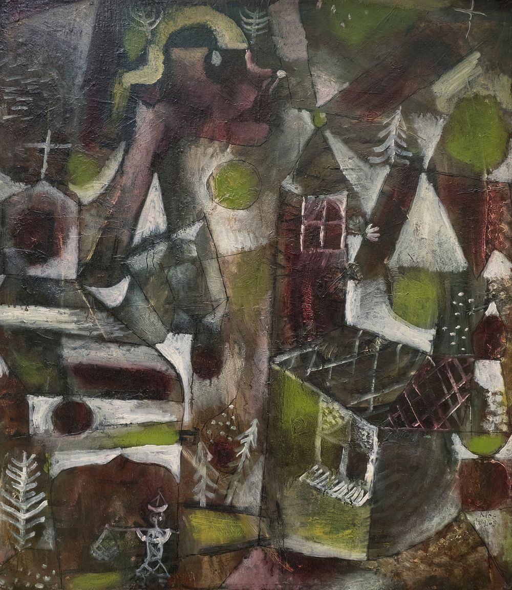 Swamp Legend (1919) by Paul Klee