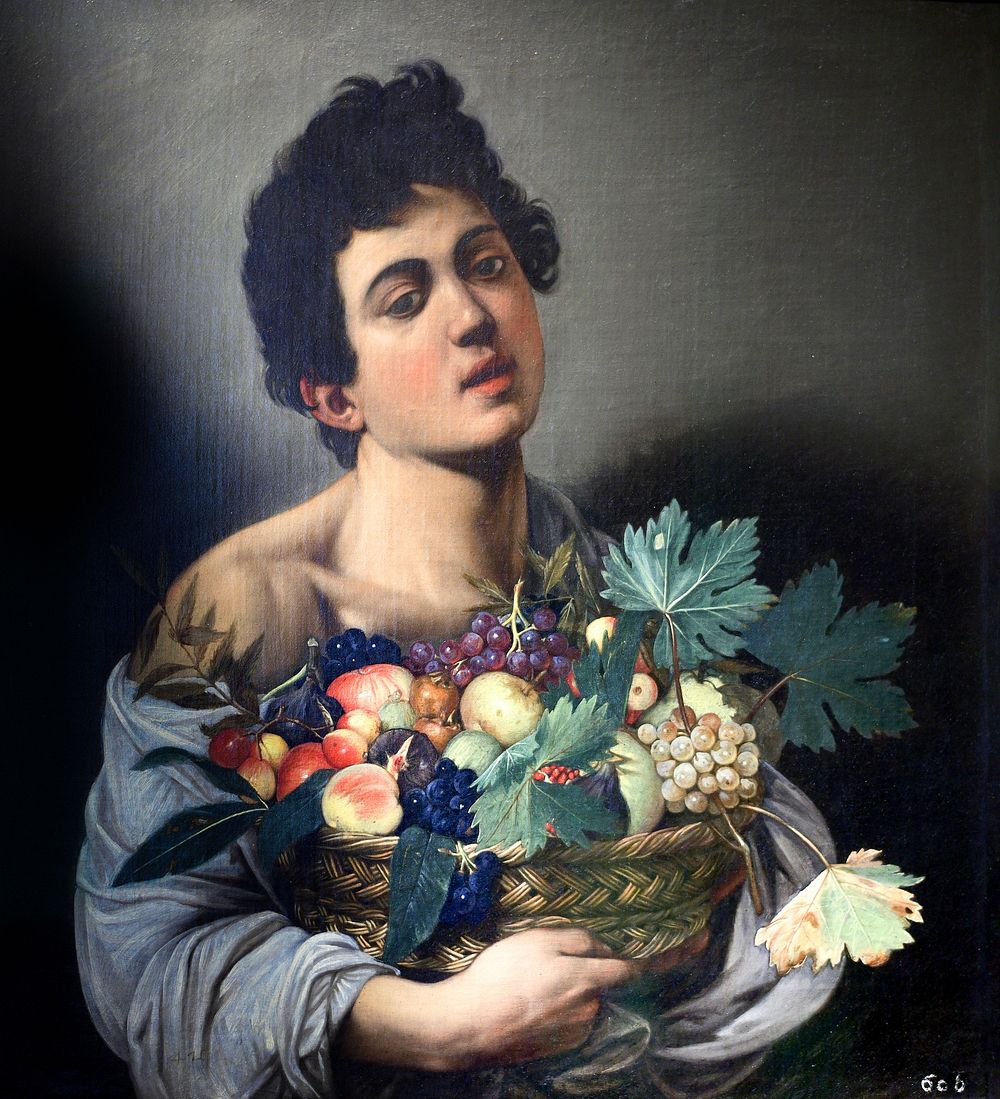 Caravaggio's Boy with a Basket of Fruit (1593)