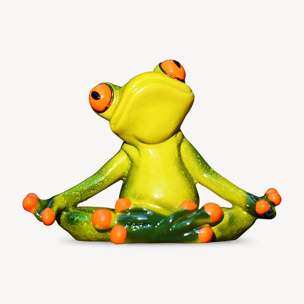 Sitting frog in yoga pose | Free Photo - rawpixel